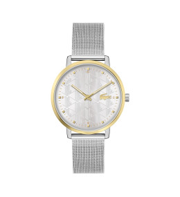 La Montre femme Lacoste, Crocorigin, 2 aiguilles, acier bicolore, 2001286