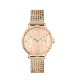 La Montre femme Lacoste, Crocorigin, 2 aiguilles, acier PVD rose, 2001287