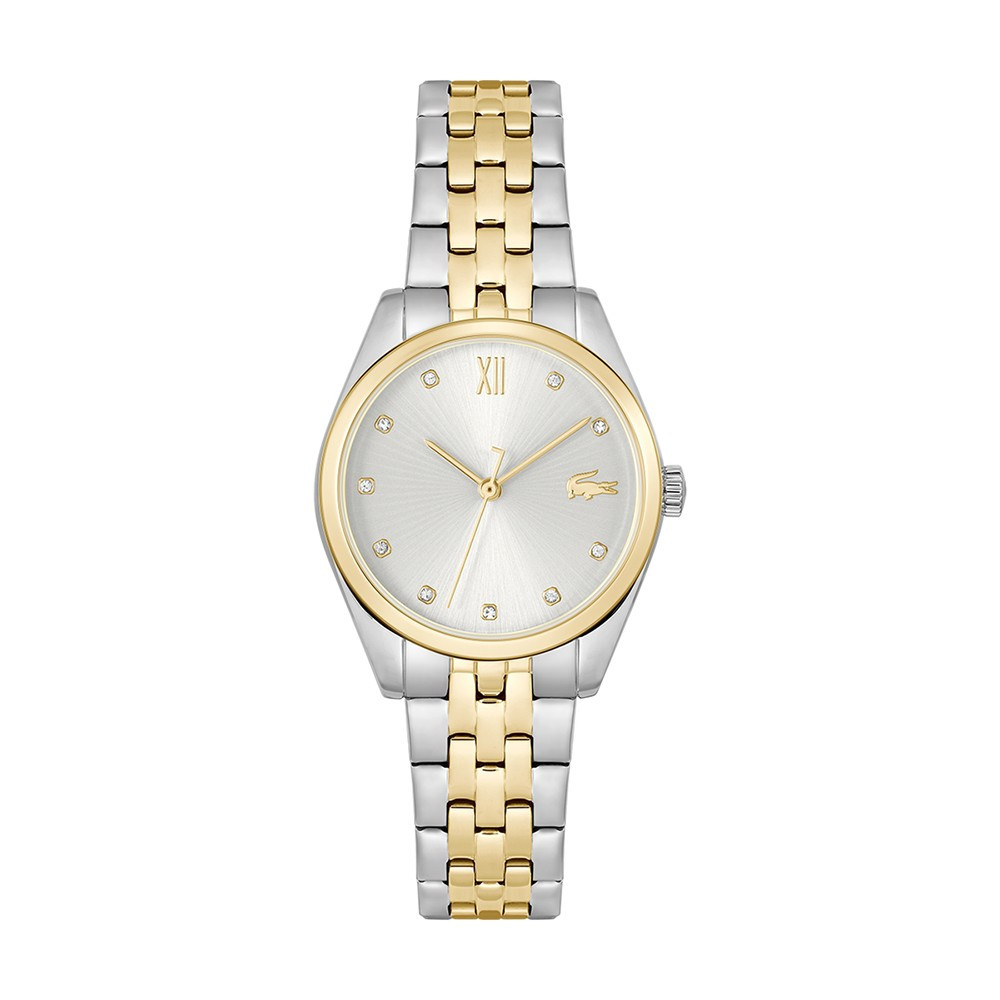 La Montre femme Lacoste, Tuilerie, 3 aiguilles, acier bicolore, 2001302