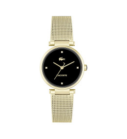 La Montre femme Lacoste, Orba, 3 aiguilles, acier PVD jaune, 2001336