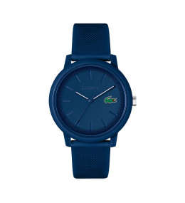 La Montre homme Lacoste, .12.12 avec bracelet en silicone bleu, 2011172