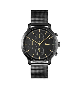 La Montre homme Lacoste, Replay, chronographe, acier PVD noir, 2011194