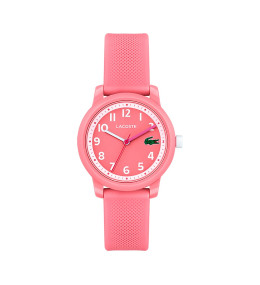 La Montre enfant Lacoste, .12.12 avec bracelet en silicone rose, 2030040