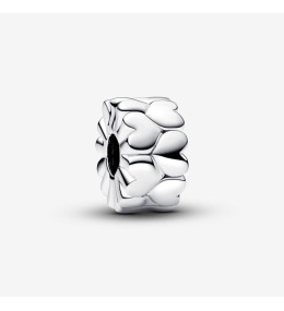 Le Charm clip Pandora, motif coeur, en argent 925/1000, 792828C00