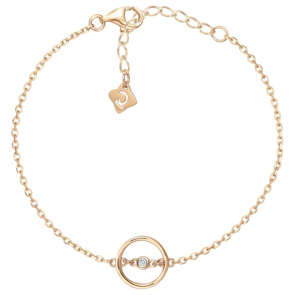 Bracelet Plaqué or jaune 750/1000, La Garçonne Diamant, 26300012
