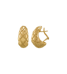 Les Boucles d'oreilles femme, argent 925/1000 dorées or jaune 750/1000, Charles Garnier Paris 1901, Formes, AGF170047E