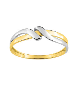 La Bague or bicolore 375/1000, by Stauffer