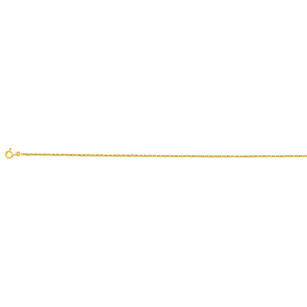 La Chaîne forçat or jaune 375/1000, 1,60 mm by Stauffer