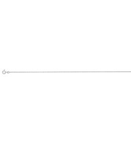 Chaîne gourmette or gris 375/1000, 1,23 mm by Stauffer