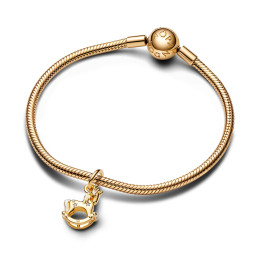 Le Charm pendentif Pandora, Licorne à Bascule, en argent 925/1000 et doré or jaune 585/1000, 762978C01