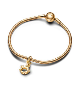 Le Charm pendentif Pandora, Licorne à Bascule, en argent 925/1000 et doré or jaune 585/1000, 762978C01