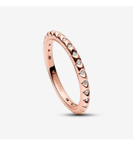 La Bague Pandora, Pyramides Pandora ME, en dorée or rose 585/1000, 182800C01.