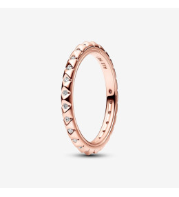 La Bague Pandora, Pyramides Pandora ME, en dorée or rose 585/1000, 182800C01.