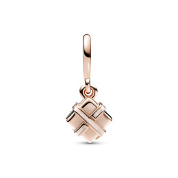 Le Charm pendentif Pandora, cadeau d'anniversaire ouvrable, doré or rose 585/1000, 782591C01