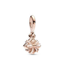 Le Charm pendentif Pandora, cadeau d'anniversaire ouvrable, doré or rose 585/1000, 782591C01