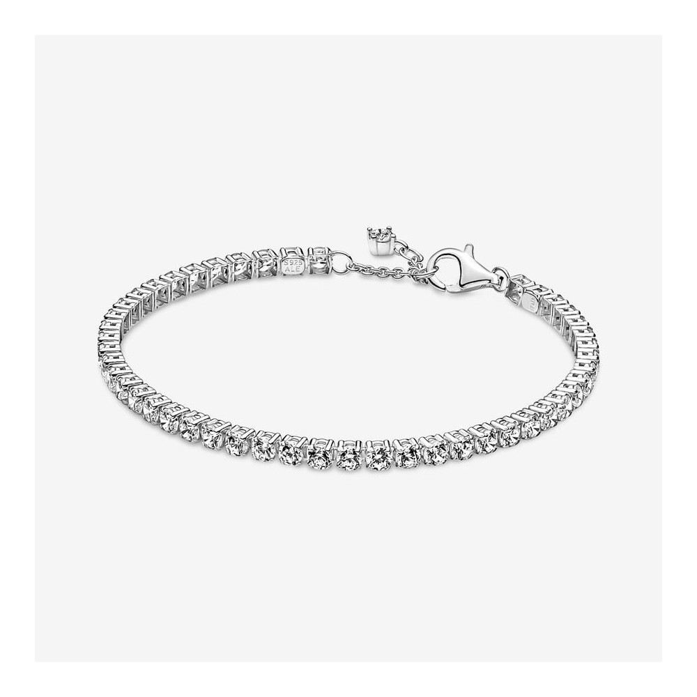 Bracelet Pandora intemporel, Tennis Scintillant, en argent 925/1000 591469C01