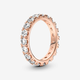 Bagues - Bijoux - Les bagues PANDORA  ROSE - bague-pandora-eternite-rang-scintillant-metal-dore-a-lor-rose-fin-5851000-180050c01