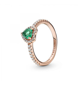 Bagues - Bijoux - Les bagues PANDORA  ROSE - bague-pandora-coeur-sureleve-scintillant-metal-dore-a-lor-rose-fin-5851000-188421c0