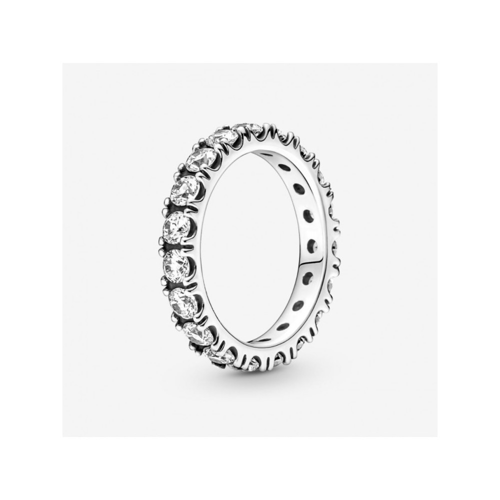 Bagues - Bijoux - Les bagues PANDORA  ROSE - Bague Pandora, Éternité Rang Scintillant, en argent 925/1000 190050C01