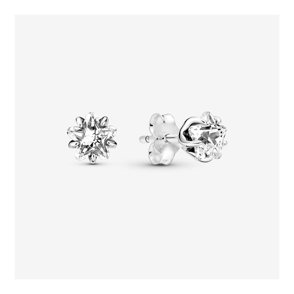 Boucles d'oreilles Pandora, Étoile Scintillante Céleste, en argent 925/1000 290023C01