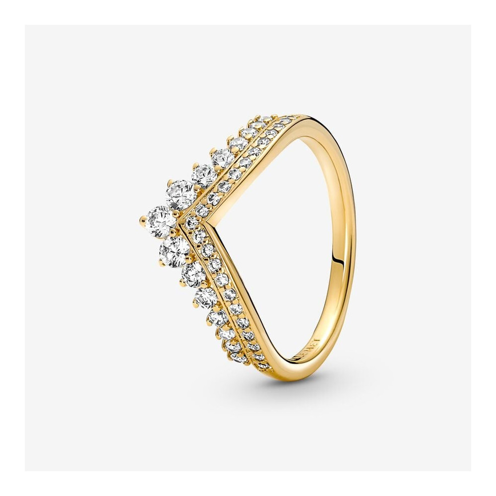Bague Pandora, Tiare Vœu, doré or jaune 585/1000 167736C01