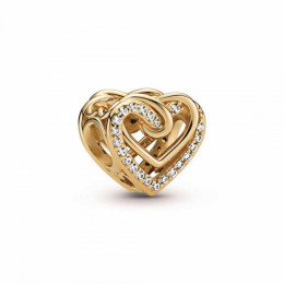 Charms - Bijoux - PANDORA - Charm Pandora, coeurs entrelacés étincelants, 769270C01