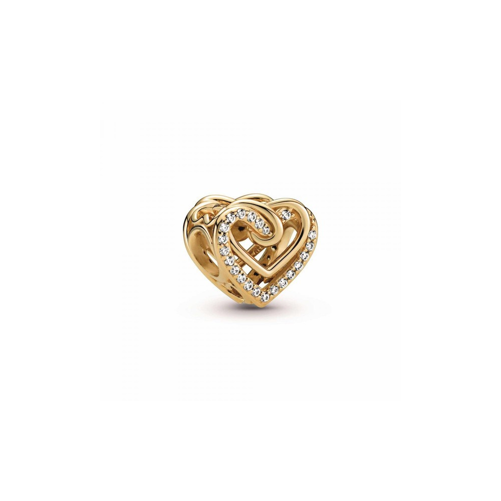 Charms - Bijoux - PANDORA - Charm Pandora, coeurs entrelacés étincelants, 769270C01