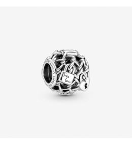 Charms - Bijoux - PANDORA - Charm Pandora, cadenas à maillons de chaîne ajourée, en argent 925/1000 790071C00