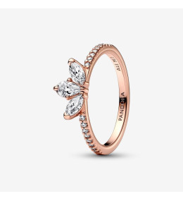 La Bague Pandora, Grappe d'herbier scintillant, doré or rose 585/1000, 182392C01.