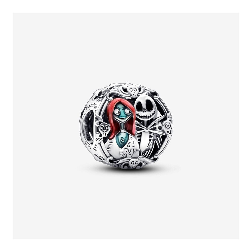 Le Charm Pandora Disney, L'Étrange Noël de Monsieur Jack, en argent 925/1000, 792292C01.