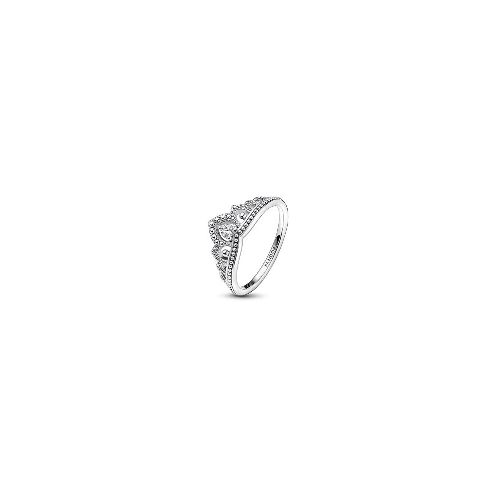 La Bague Pandora, Tiare perlée, en argent 925/1000, 192233C01.