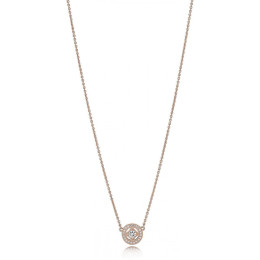 Le Collier Pandora, Cercle Vintage, doré or rose 585/1000 380523CZ-45.