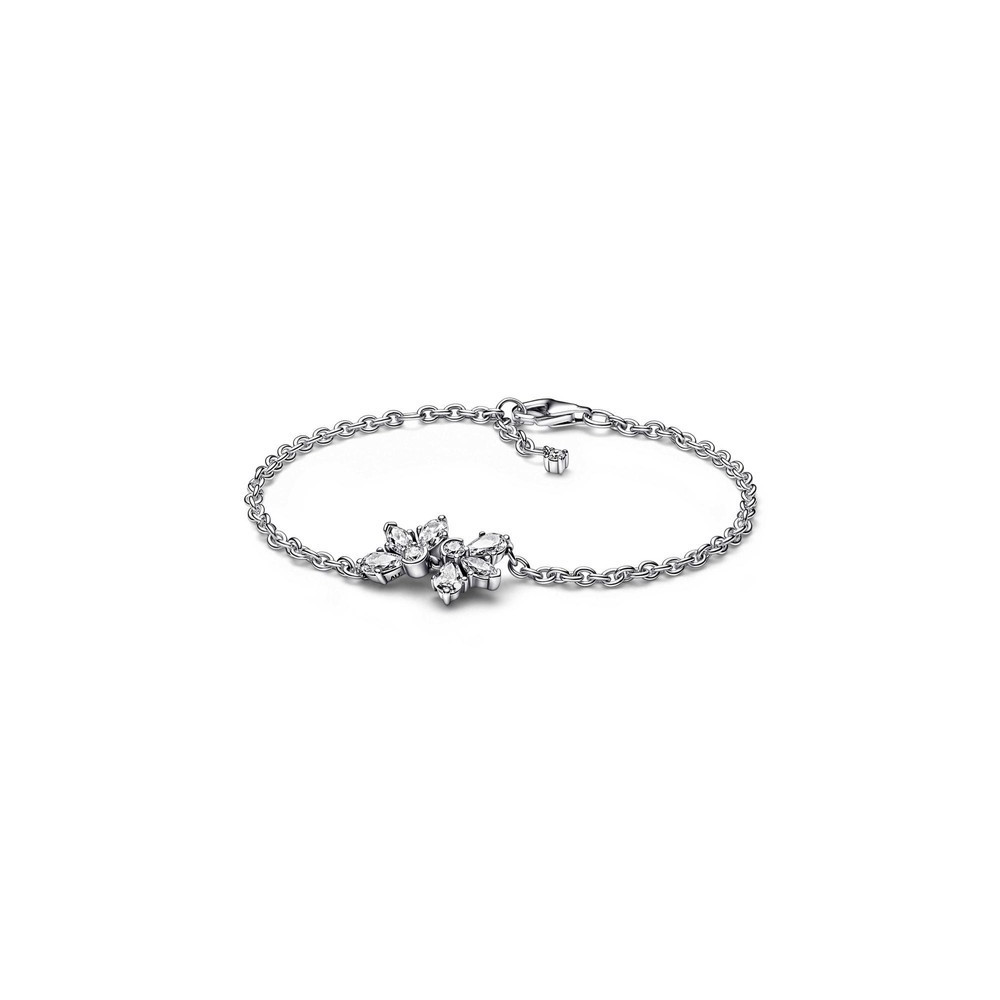 Le Bracelet Pandora, Chaîne Herbier Scintillant, en argent 925/1000, 592398C01.