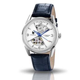 Montre Homme Lip Himalaya, Sablier, 40 mm, automatique cuir, Ref 671713