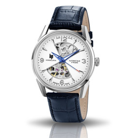 Montre Homme Lip Himalaya, Sablier, 40 mm, automatique cuir, Ref 671713
