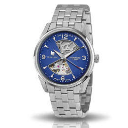 Montre Homme Lip Himalaya, Sablier, 40 mm, automatique acier, Ref 671712