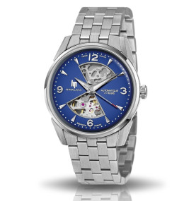 Montre Homme Lip Himalaya, Sablier, 40 mm, automatique acier, Ref 671712