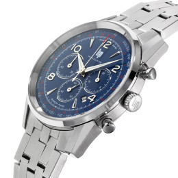 Montre Homme Lip Himalaya, 40 mm, Chronographe acier, Ref 671710