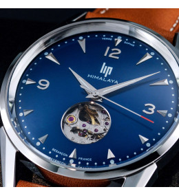 Montre Homme Lip Himalaya, coeur battant, 40 mm, automatique, Ref 671585