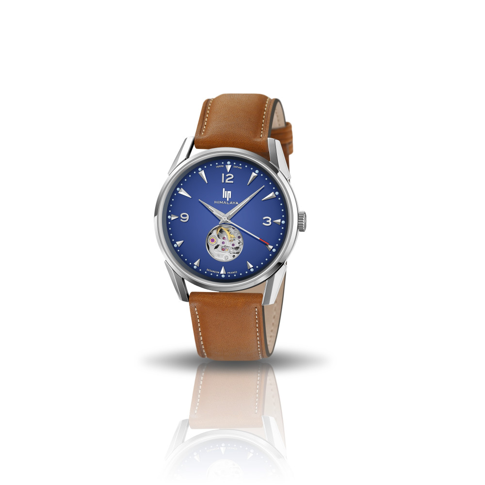 Montre Homme Lip Himalaya, coeur battant, 40 mm, automatique, Ref 671585 Montre Homme Lip Himalaya, coeur battant, 40 mm, automatique, Ref 671585