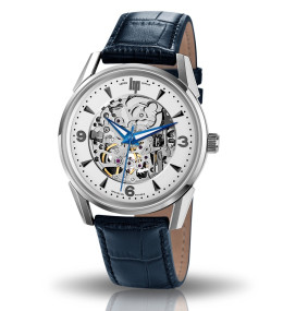 Montre Homme Lip Himalaya 40 Squelette coeur battant Ref 671554