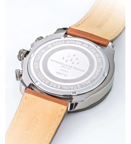 La Montre Homme Patrouille De France Athos 3, double fuseau, 668112