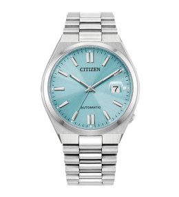 Montre Homme Citizen Tsuyosa automatique bleue clair, NJ0151-88M