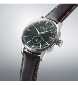 La Montre Homme SEIKO PRESAGE, Automatique 3 aiguilles et réserve de marche, SSA459J1