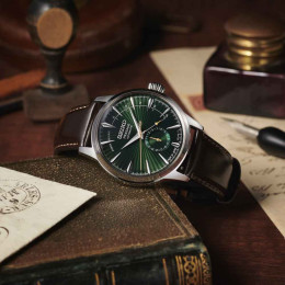 La Montre Homme SEIKO PRESAGE, Automatique 3 aiguilles et réserve de marche, SSA459J1