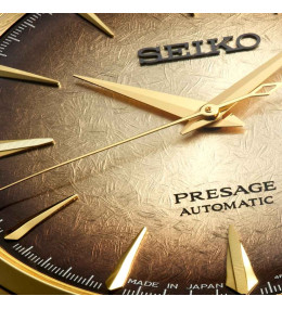 La Montre Homme SEIKO PRESAGE, Automatique 3 aiguilles et date, SRPK48J1