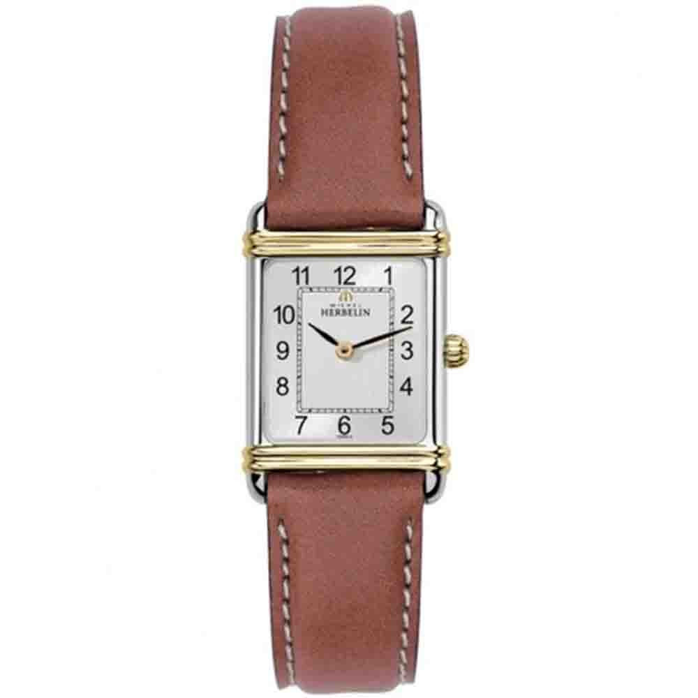 La Montre femme MICHEL HERBELIN, Art Déco 17478T22GD La Montre femme MICHEL HERBELIN, Art Déco 17478T22GD