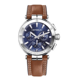 La Montre homme MICHEL HERBELIN NEWPORT CHRONO 37658AP15GD