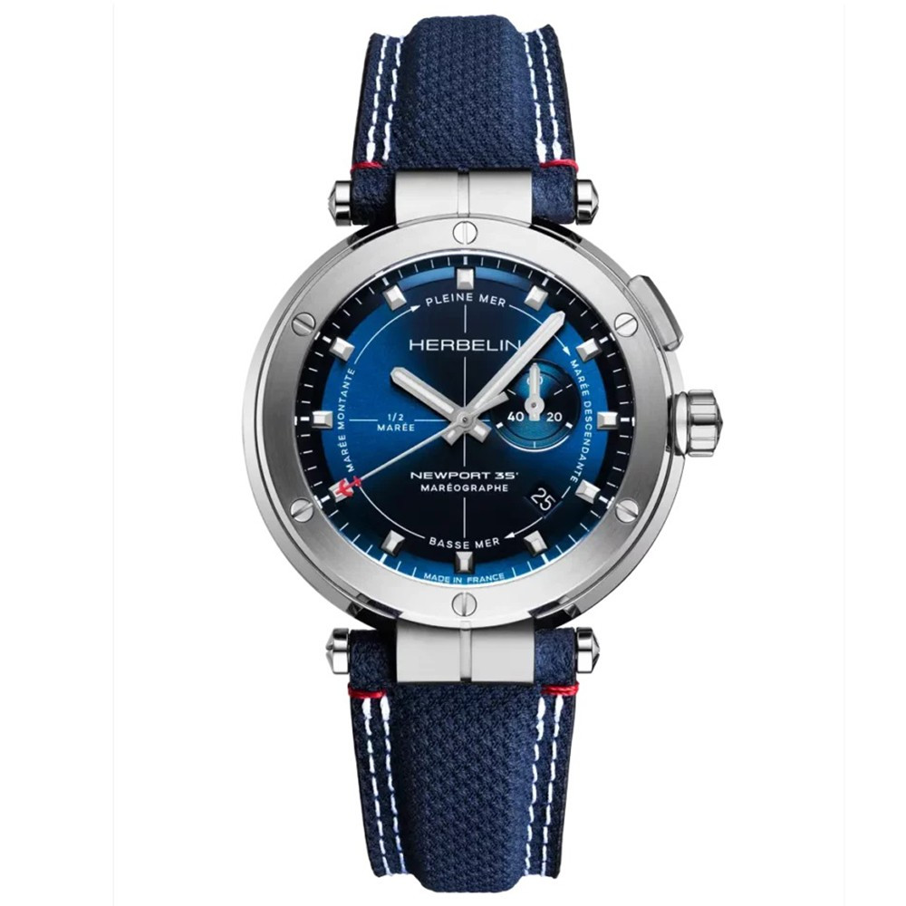 La Montre homme Michel Herbelin NEWPORT, MAREOGRAPHE 35TH ANNIVERSARY, chrono 24688A15