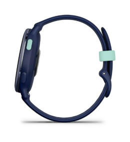 Montre Garmin vívoactive® 5 Boitier avec lunette en aluminium et silicone bleu marine, 010-02862-12